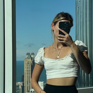 Wilfred linen top size small